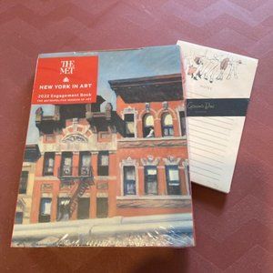 The Met 2022 engagement book and note pad